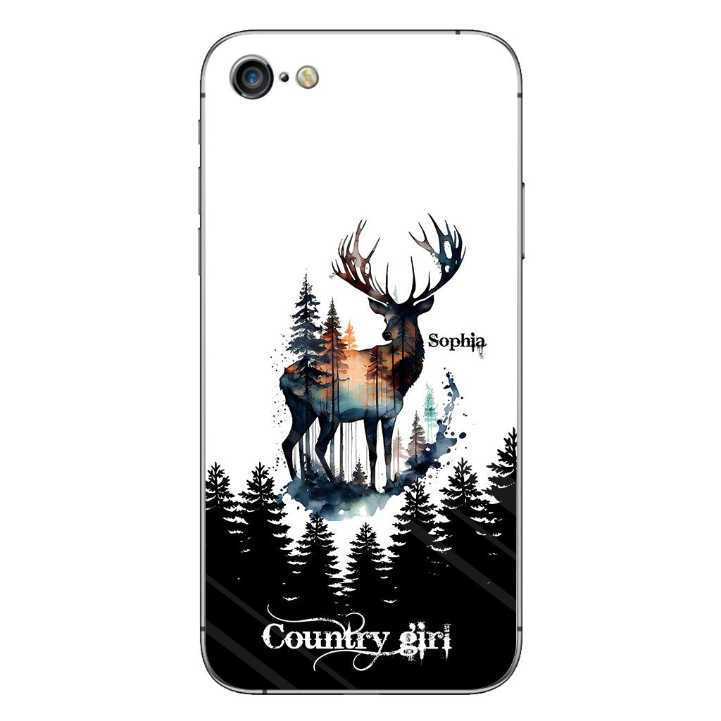 Country Girl - Personalized Hunting Phone Case