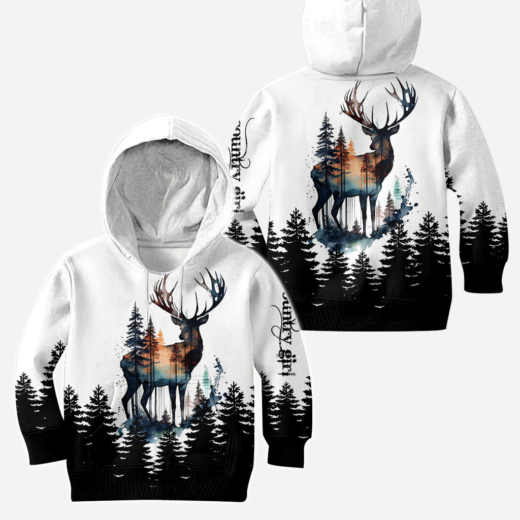 Country Girl - Personalized Hunting Hoodie and Leggings
