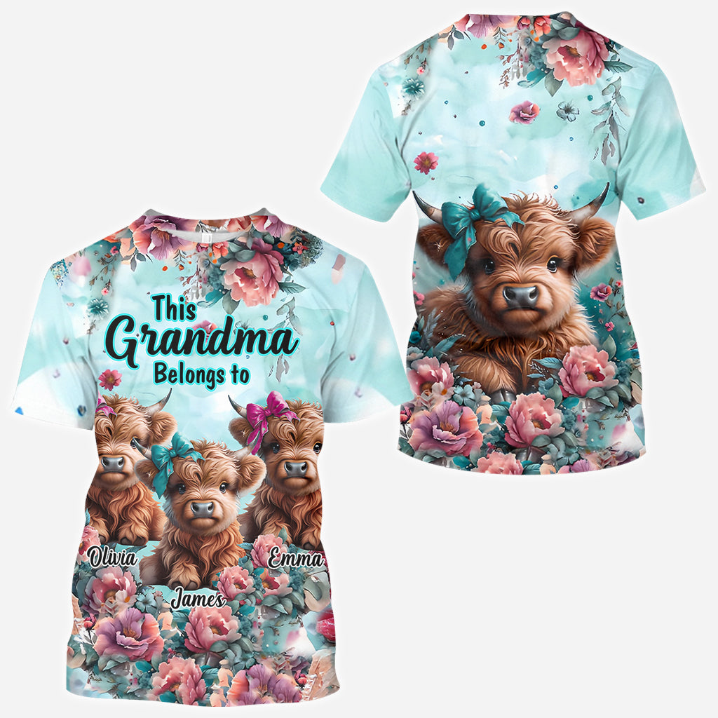 This Nana Belongs To - Personalized All Over Shirt