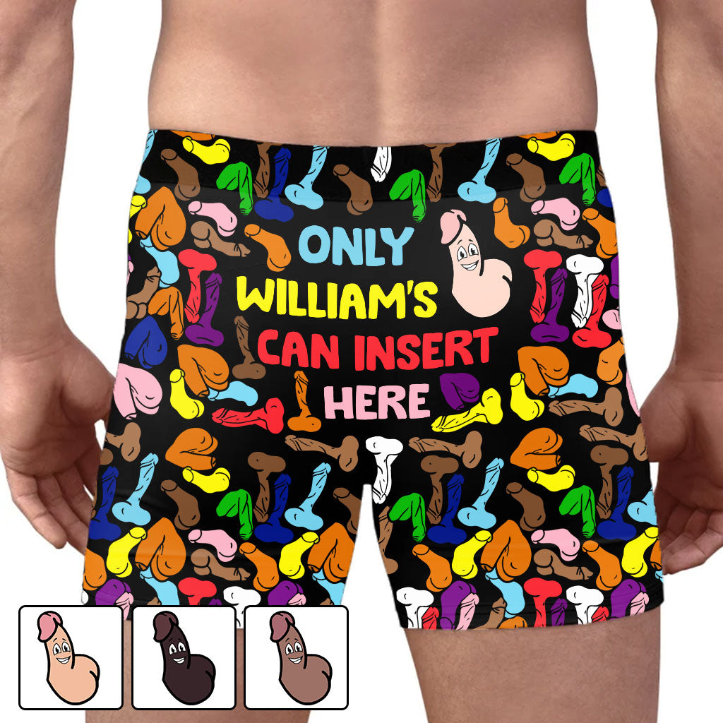 Only You - Personalized LGBT Support Men’s Boxer Briefs