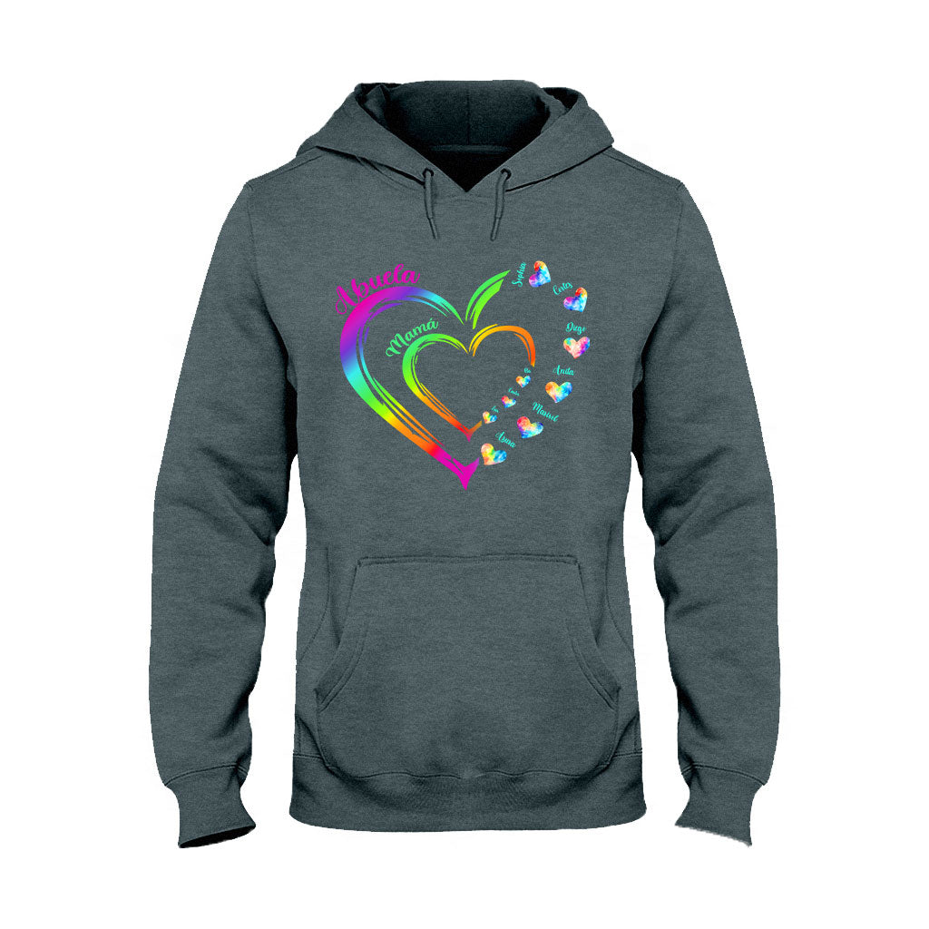 Bendecido De Ser llamado – Personalisiertes Oma-T-Shirt und Kapuzenpullover