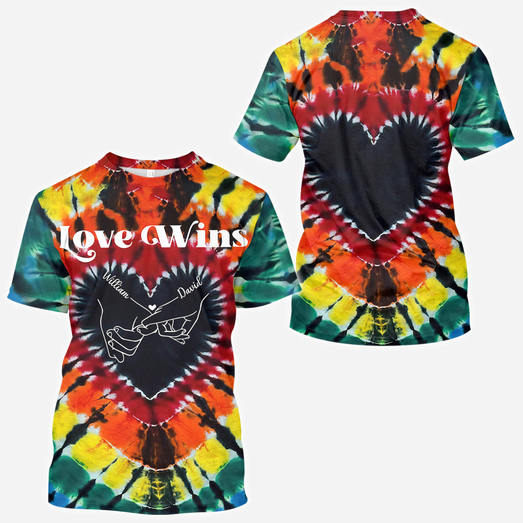 Liebe siegt – Personalisiertes LGBT-Unterstützungs-Shirt