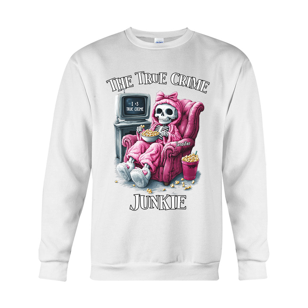 Le passionné de faits divers - T-shirt et sweat à capuche personnalisés