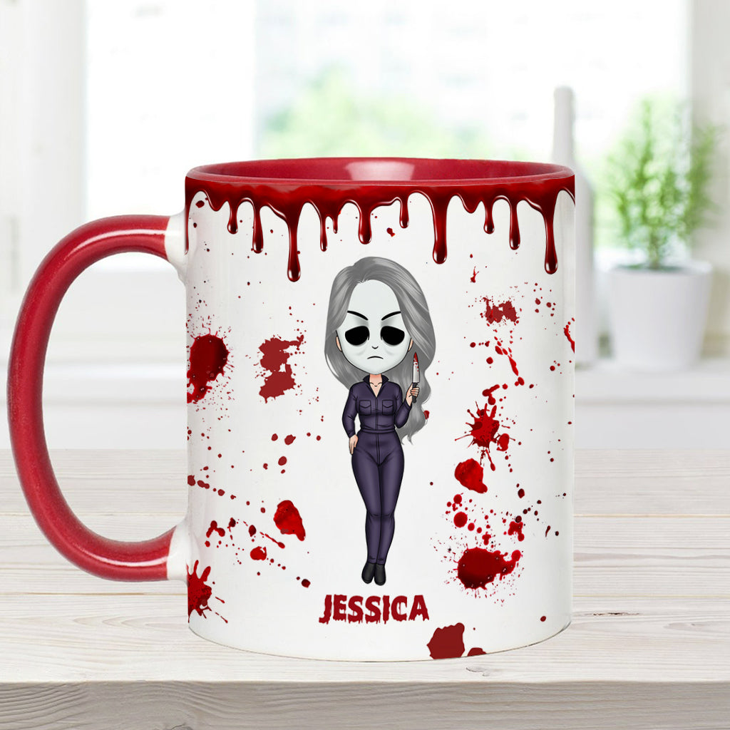 True Crime Mug - Personalized Accent Mug