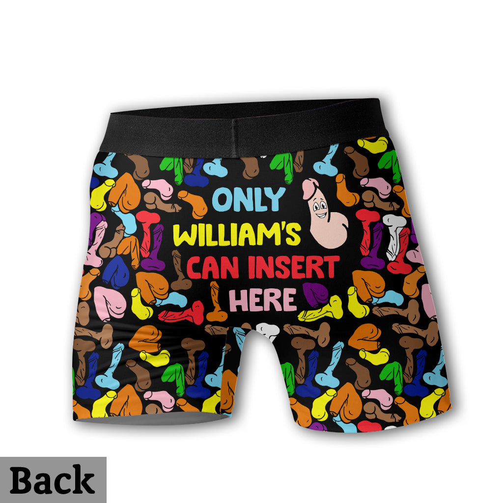 Only You - Personalized LGBT Support Men’s Boxer Briefs