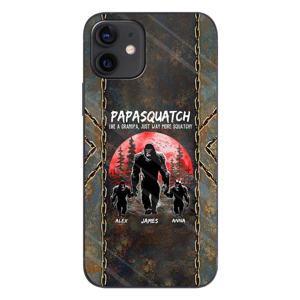 Grandpasquatch - Personalized Father Phone Case