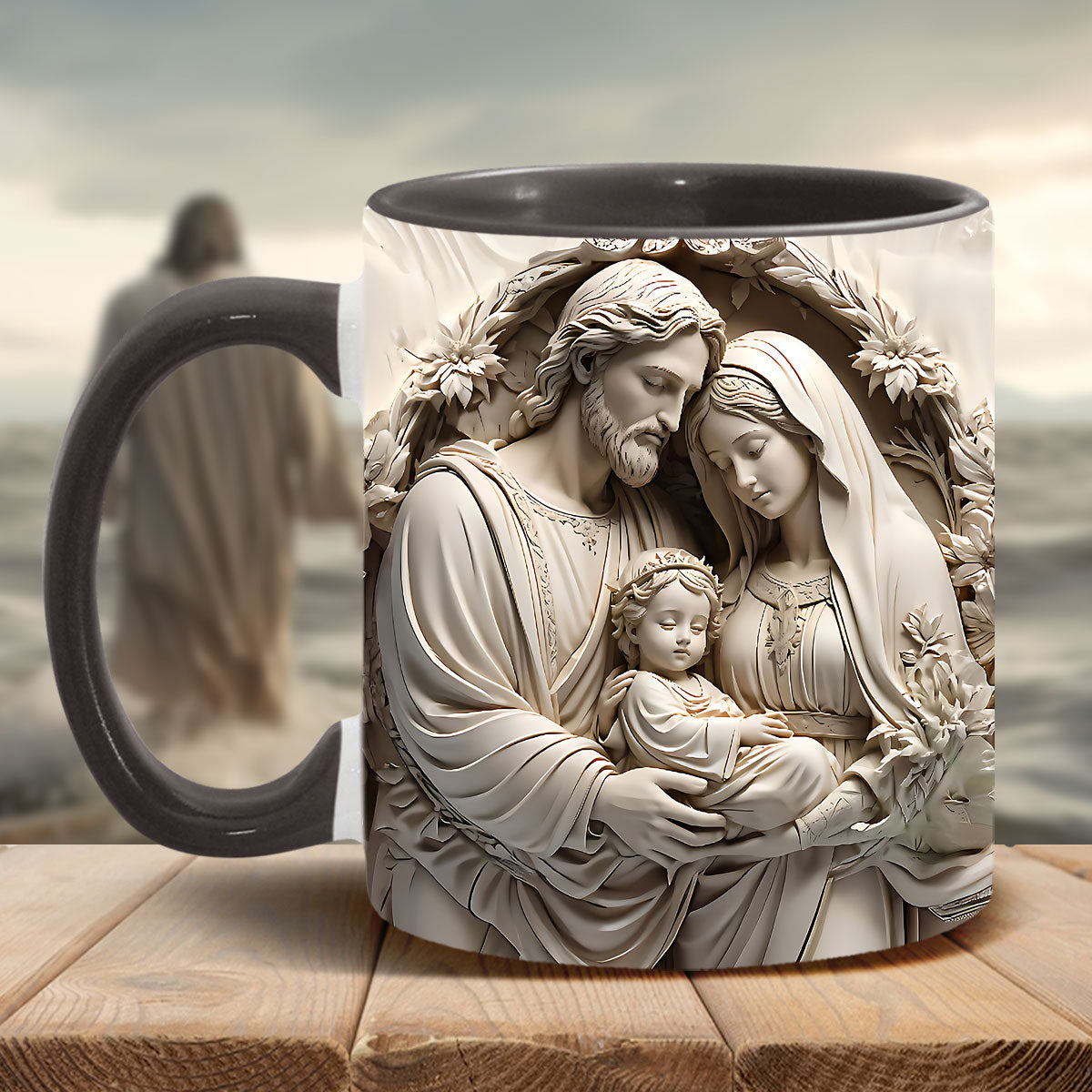 Ich glaube an ihn – Tasse mit christlichem Akzent