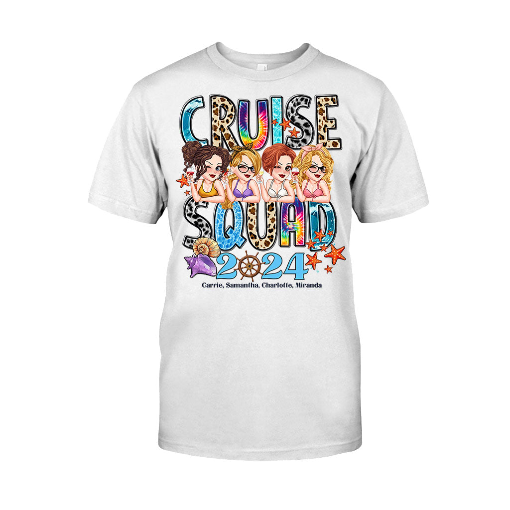 Cruise Squad 2024 - Personalized Cruising T-shirt And Hoodie