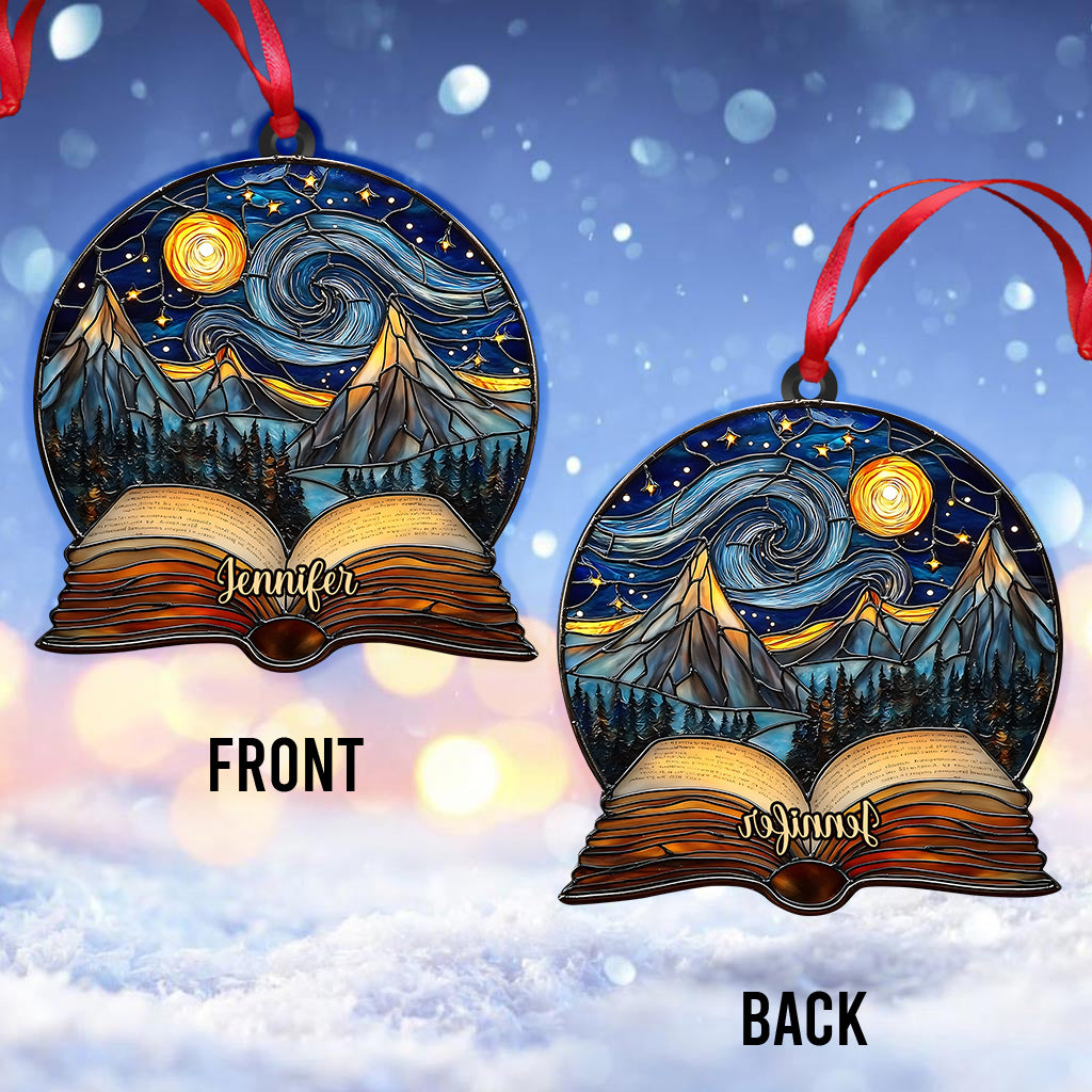 Night Court Reading - Personalized Book Ornament