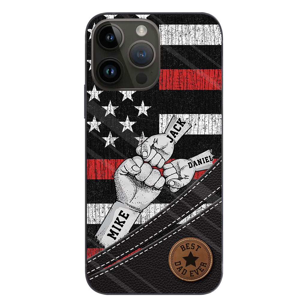 Wolf Pack - Personalized Father Phone Case