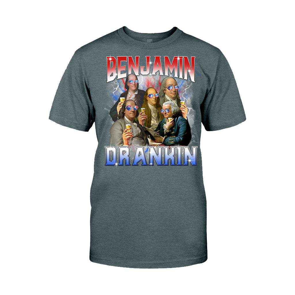 Benjamin Drankin Bootleg Rap Vintage Style - T-shirt et sweat à capuche Patriot