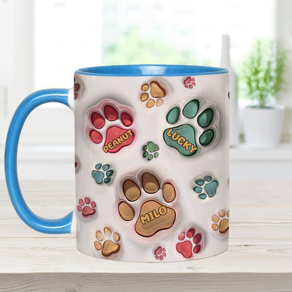 Die beste Hundemama, der beste Hundepapa, die beste Katzenmama, der beste Katzenpapa aller Zeiten – personalisierte Tasse mit Hundemotiv