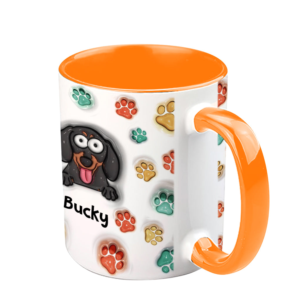 Meilleure maman de chien au monde - Mug personnalisé avec motif chien
