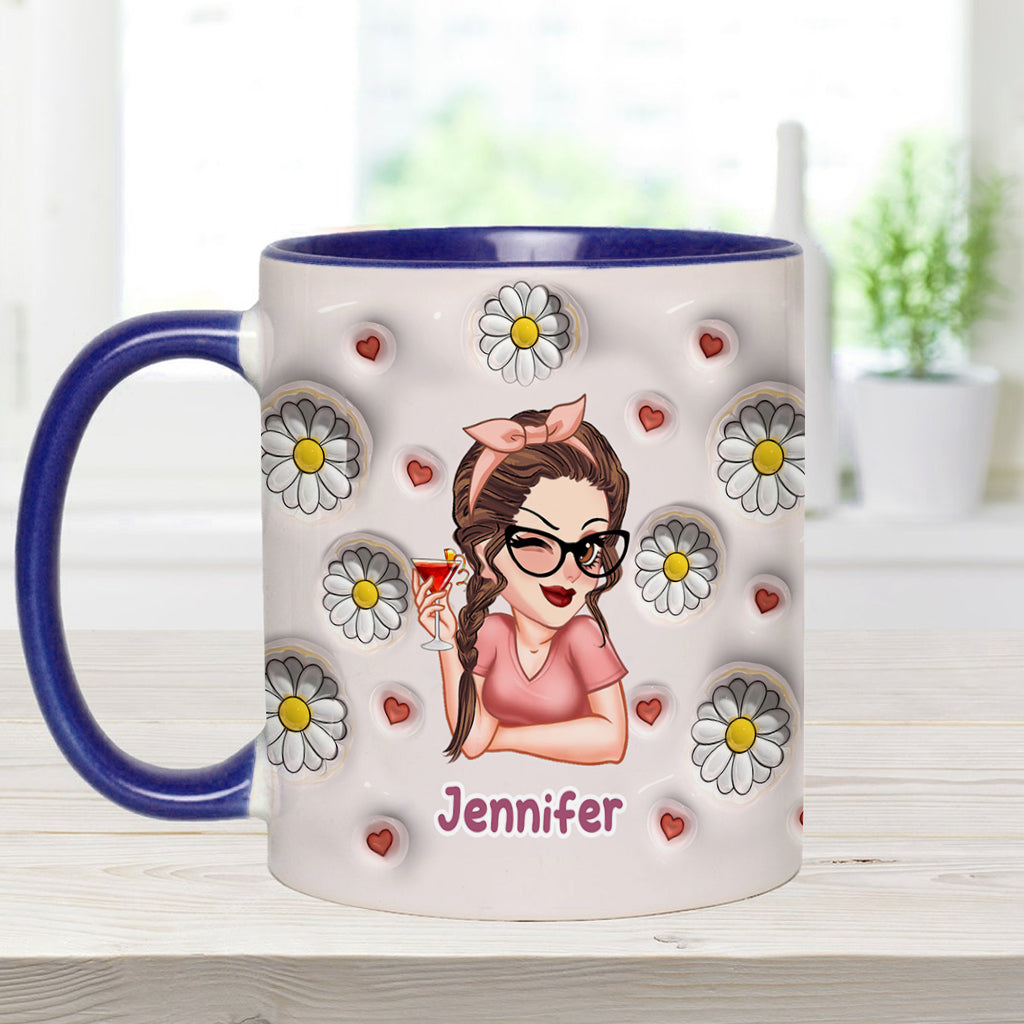 Doing My Best - Personalized Accent Mug