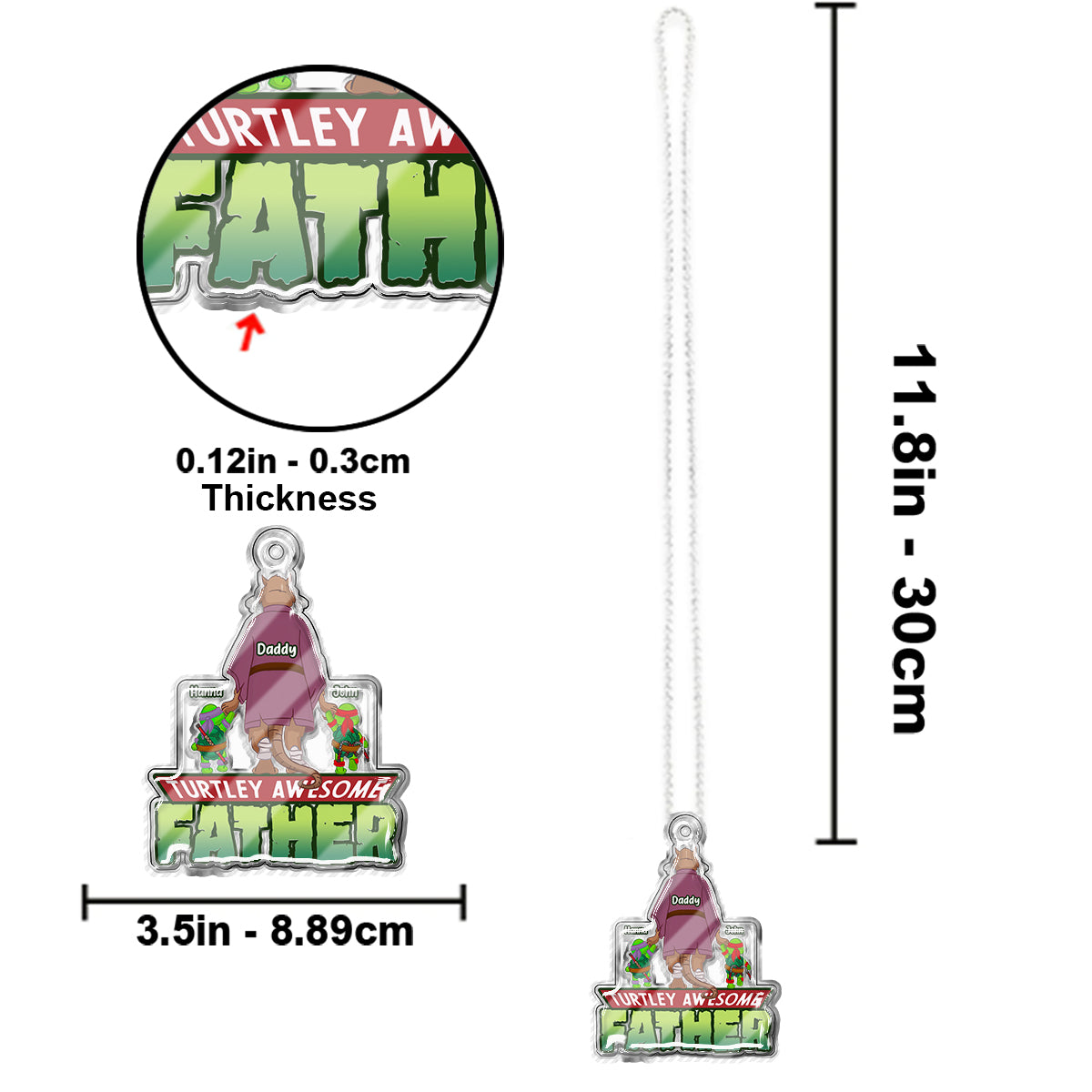 UFO With A Cat - Personalized Cat Custom Shaped Car Ornament