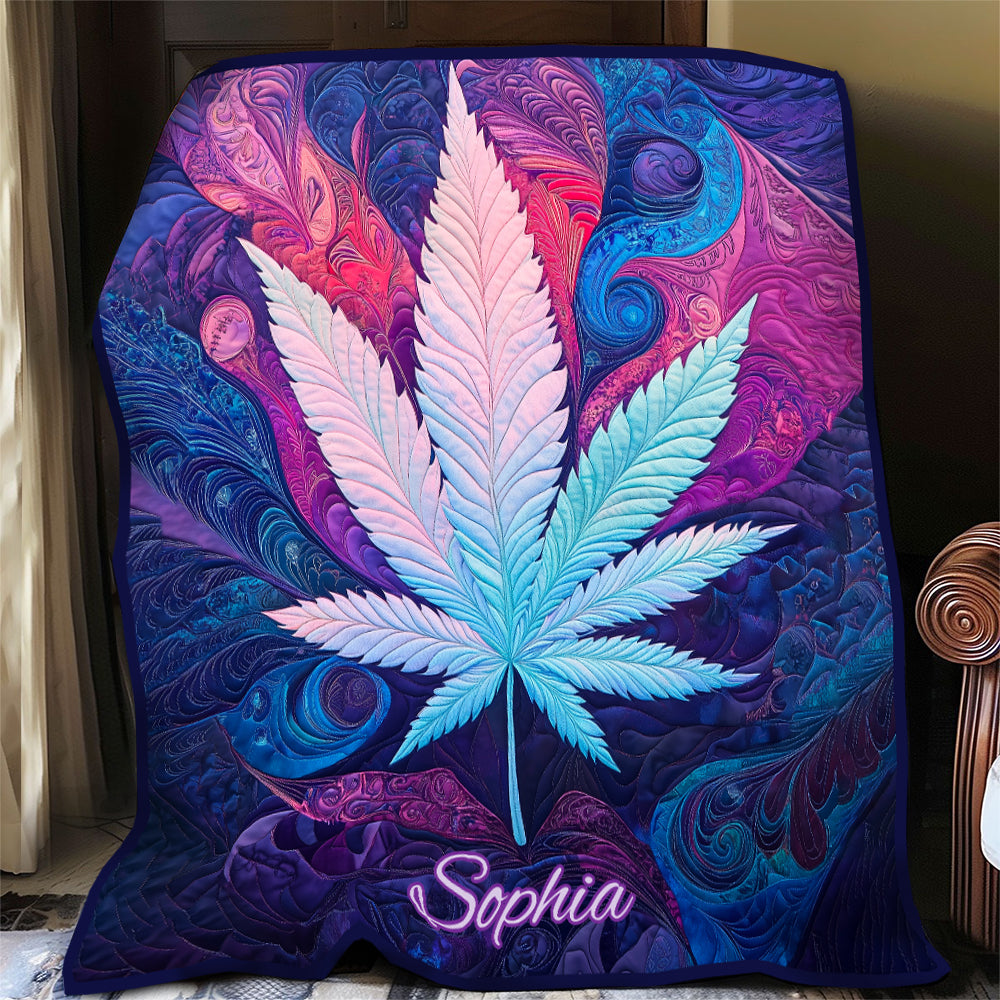 Beautiful Canabis - Personalized Weed Quilt