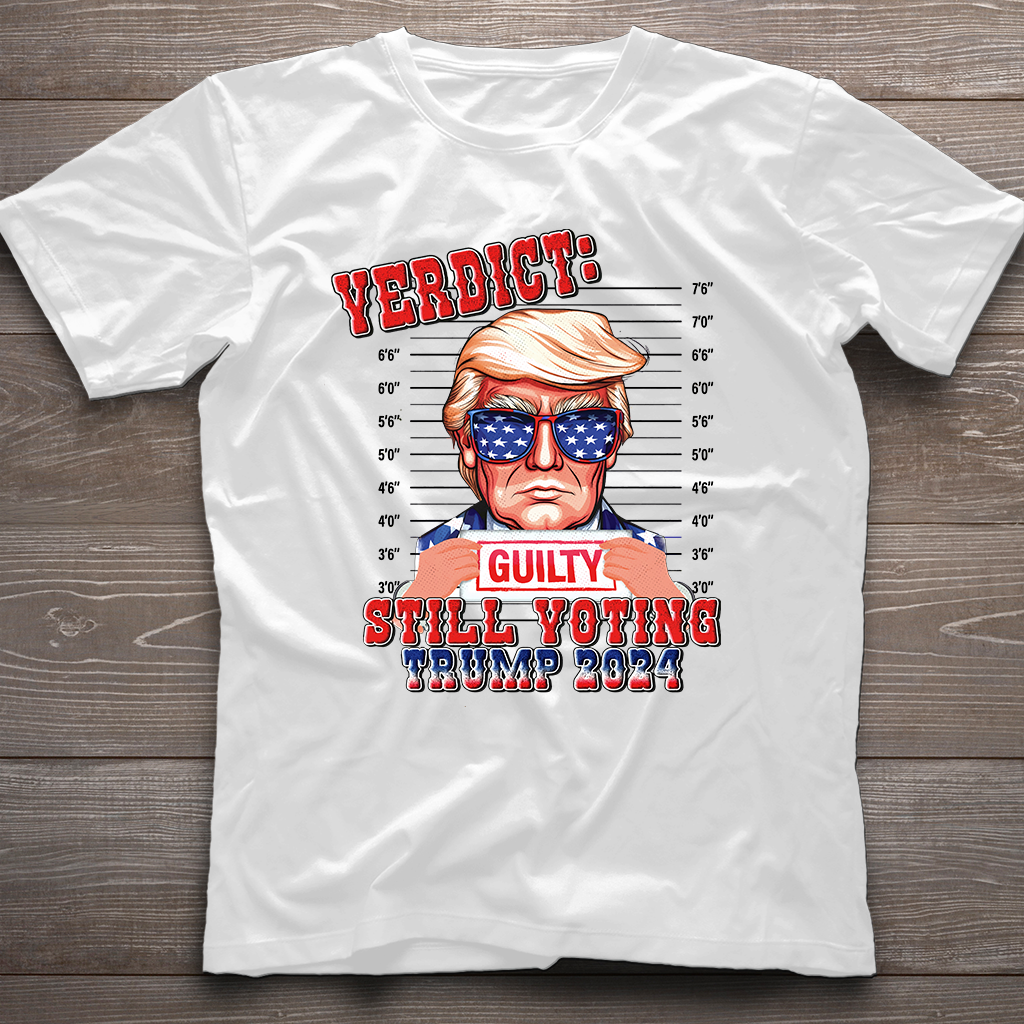 „Ich wähle immer noch Trump 2024“-T-Shirt, patriotisches Präsidenten-Shirt, T-Shirt mit Trump-Amerika-Flaggen-Design