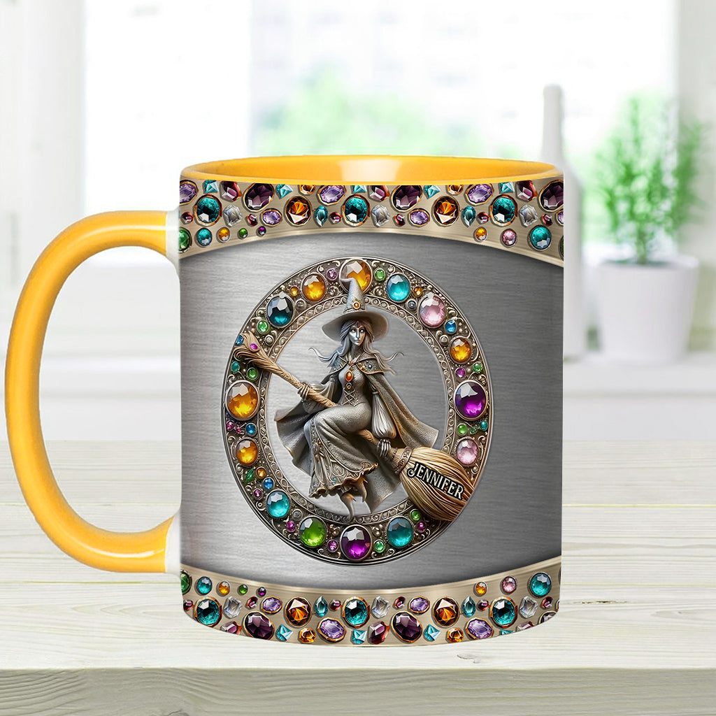 Beautiful Witch - Personalized Witch Accent Mug