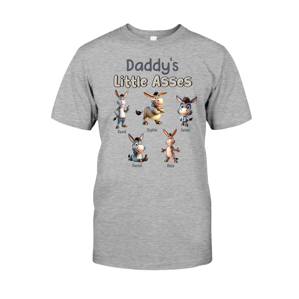 Daddy's Little Cuties - Personalized Father T-shirt And Hoodie