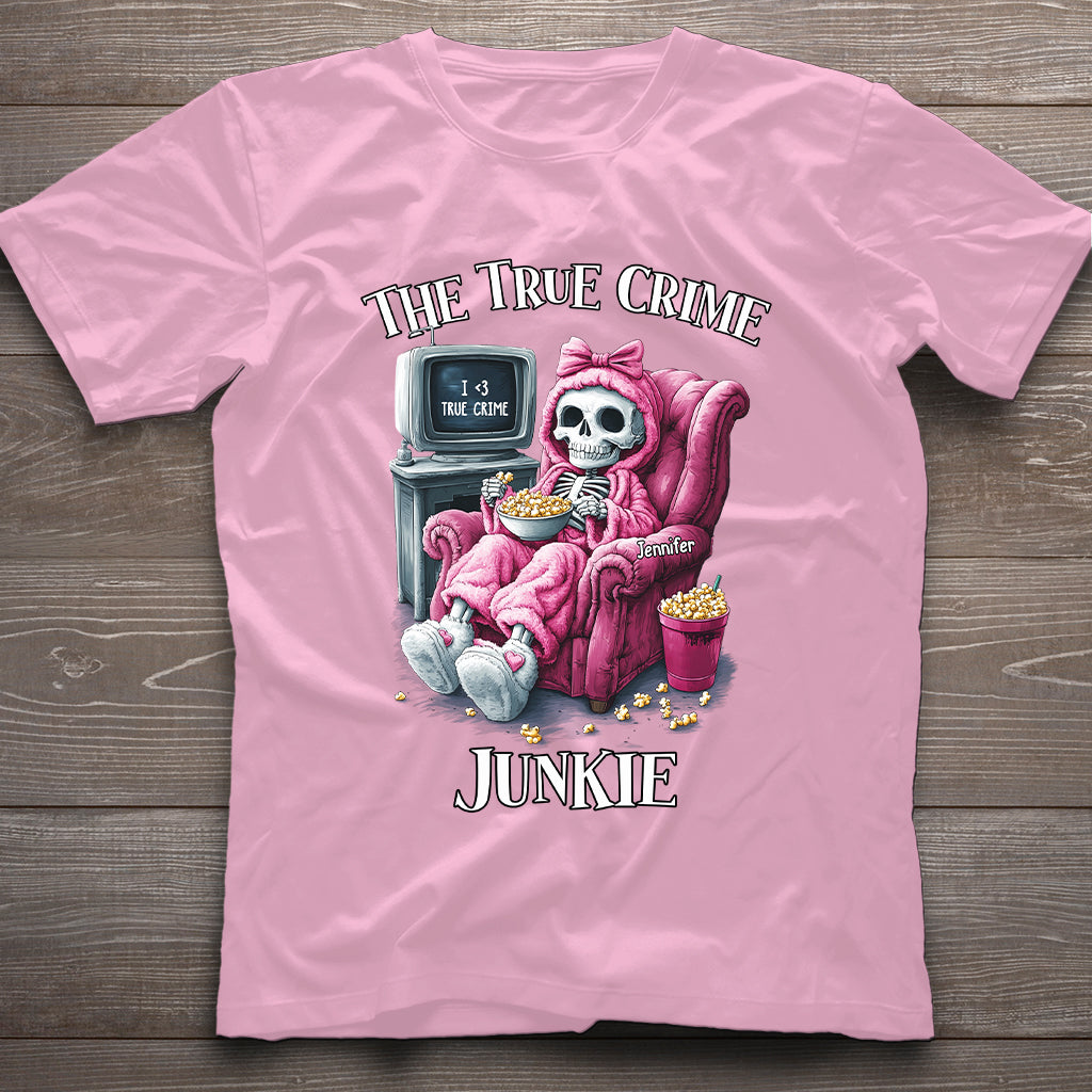 Le passionné de faits divers - T-shirt et sweat à capuche personnalisés