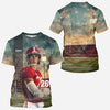 Pround Mom/ Dad/... Game Day &amp; Everyday - Personalized Football All Over Shirt