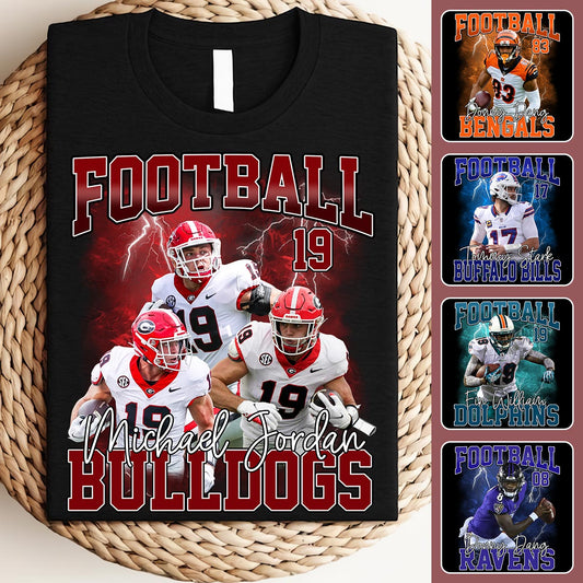 Game Day Football - Personalized Football T-shirt And Hoodie