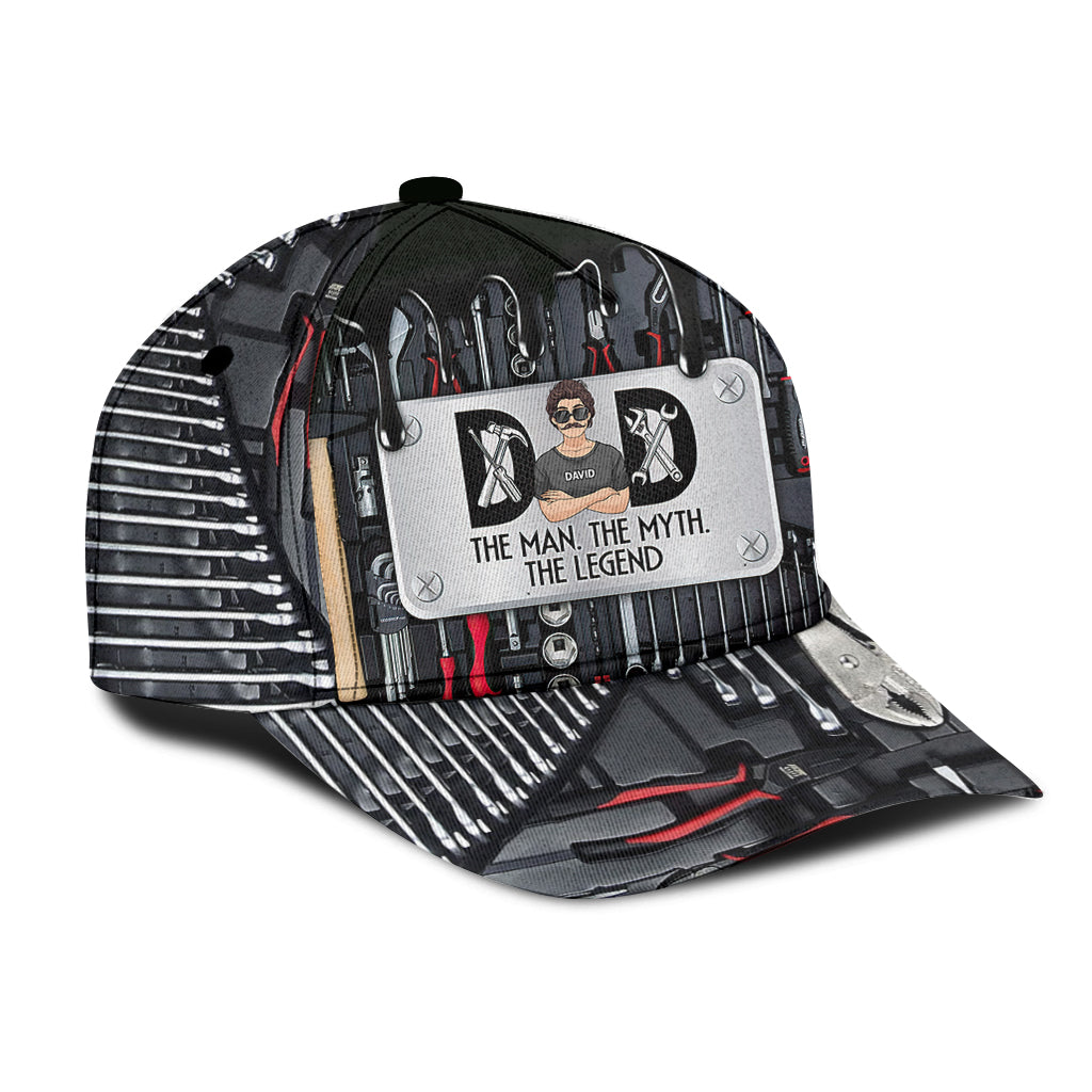 Mechanic Dad - Personalized Father Classic Cap