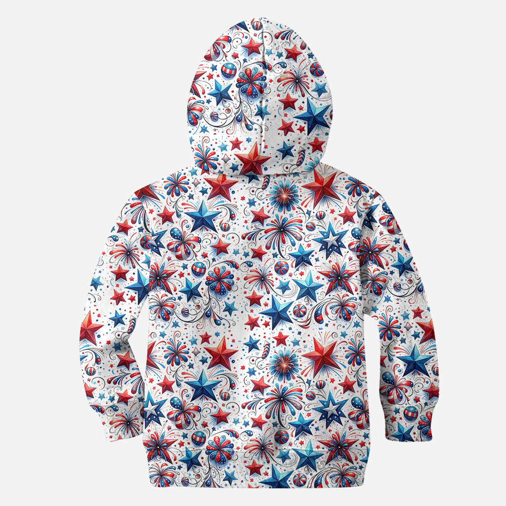 American Grandma - Personalized Grandma All Over Shirt