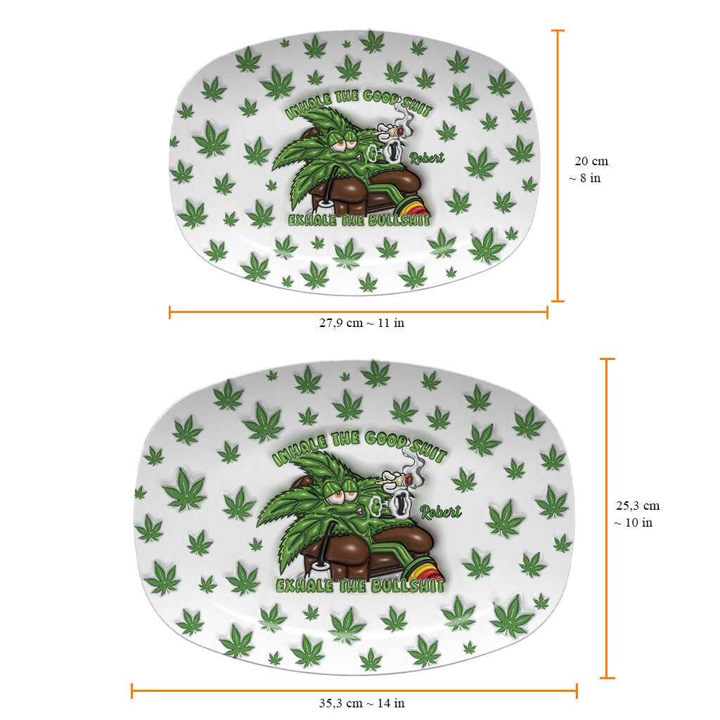 Atme das Gute ein, atme den Mist aus – personalisierter Weed-Teller