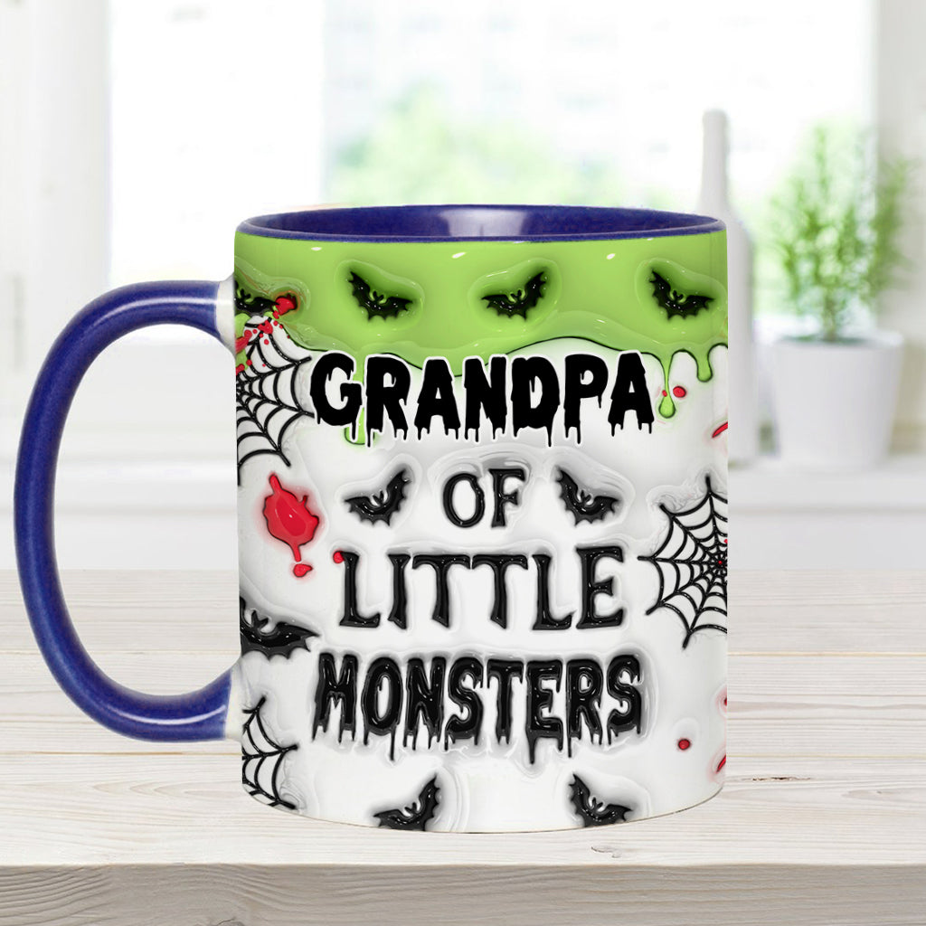 Opa der kleinen Monster – Personalisierte Tasse mit Opa-Akzent