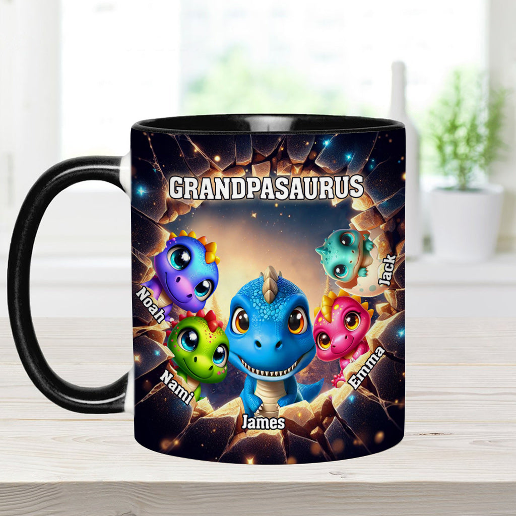 Grandpasaurus - Personalisierte Tasse mit Opa-Akzent