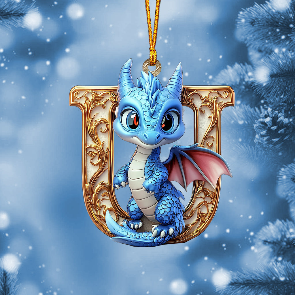Charming Dragon - Personalized Kid Ornament