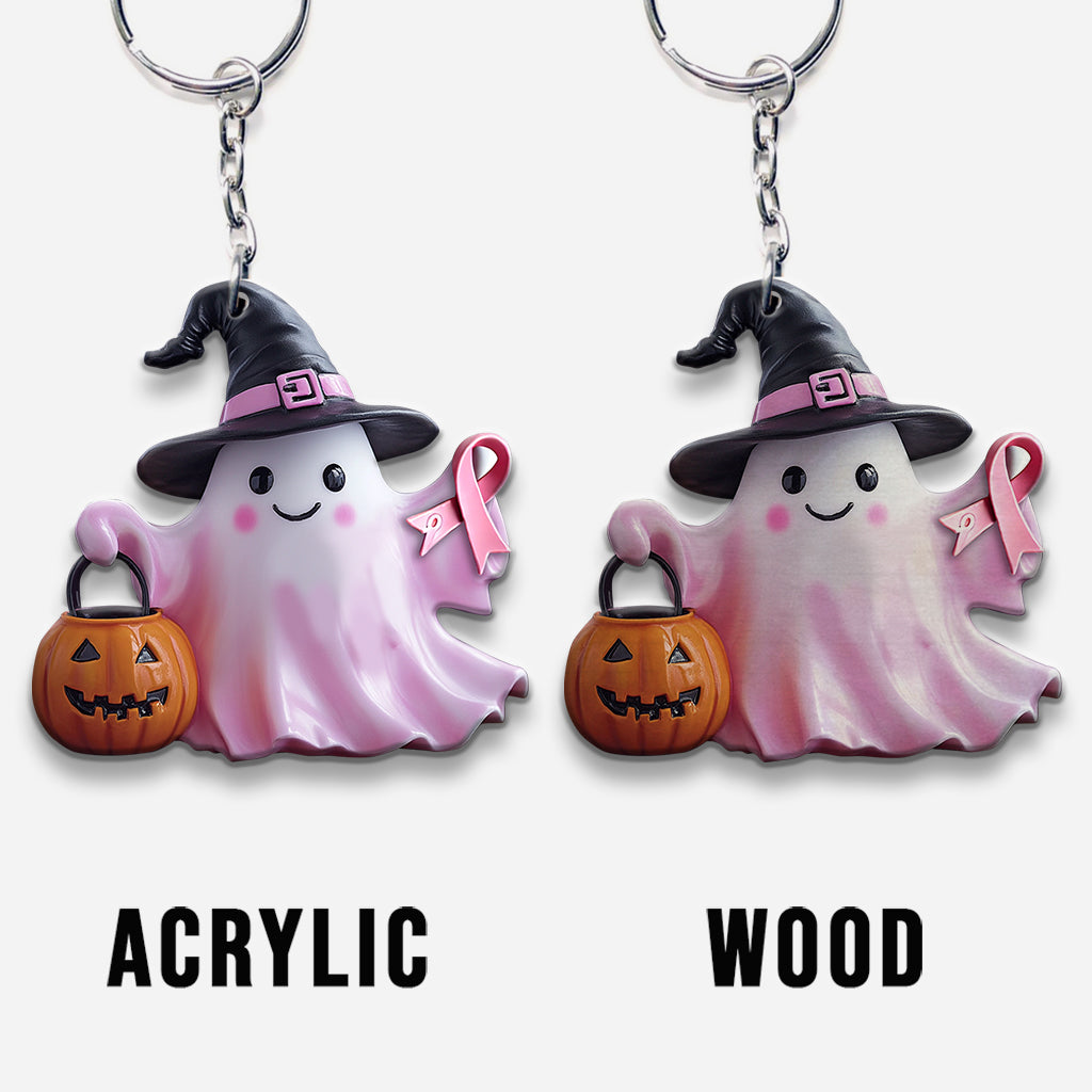 Breast Cancer Awareness - Personalized Breast Cancer Awareness Keychain