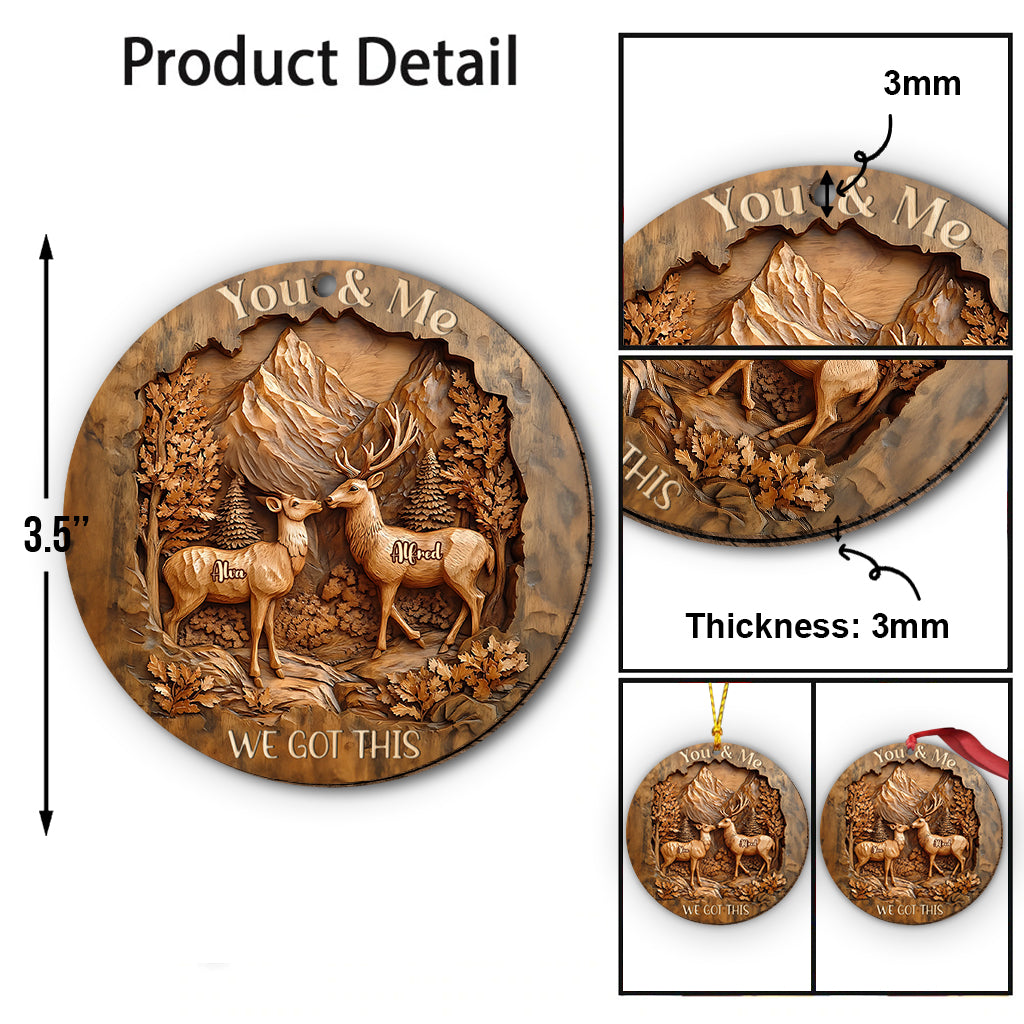 We Got This - Personalized Couple Ornament