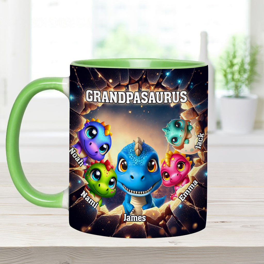 Grandpasaurus - Personalisierte Tasse mit Opa-Akzent