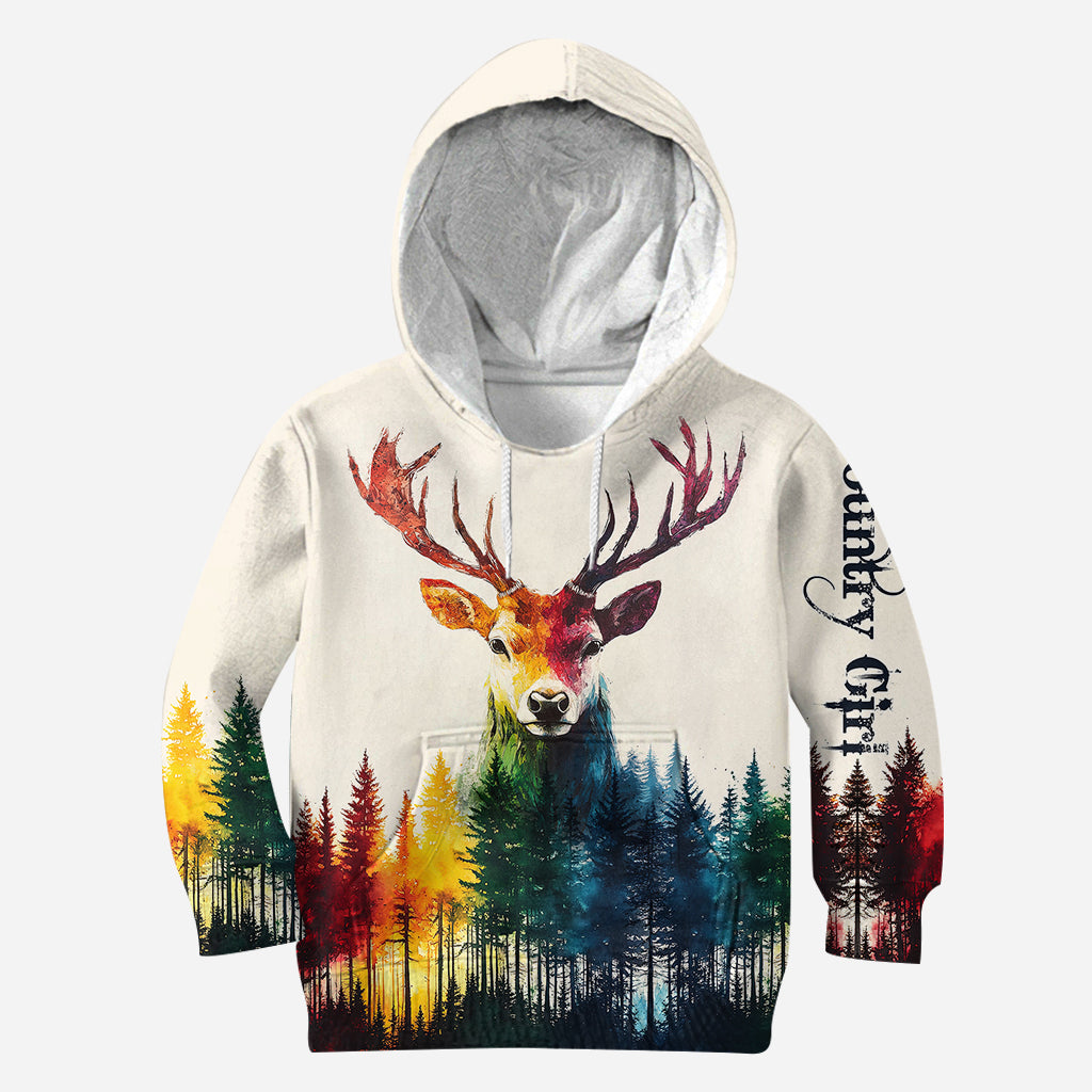 Country Girl – Personalisierter Jagd-Hoodie und Leggings