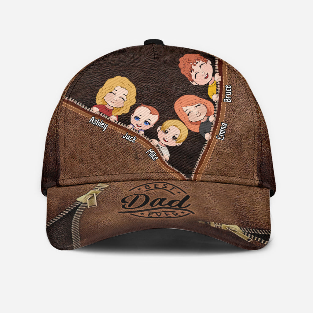 Best Dad Ever - Personalized Father Classic Cap