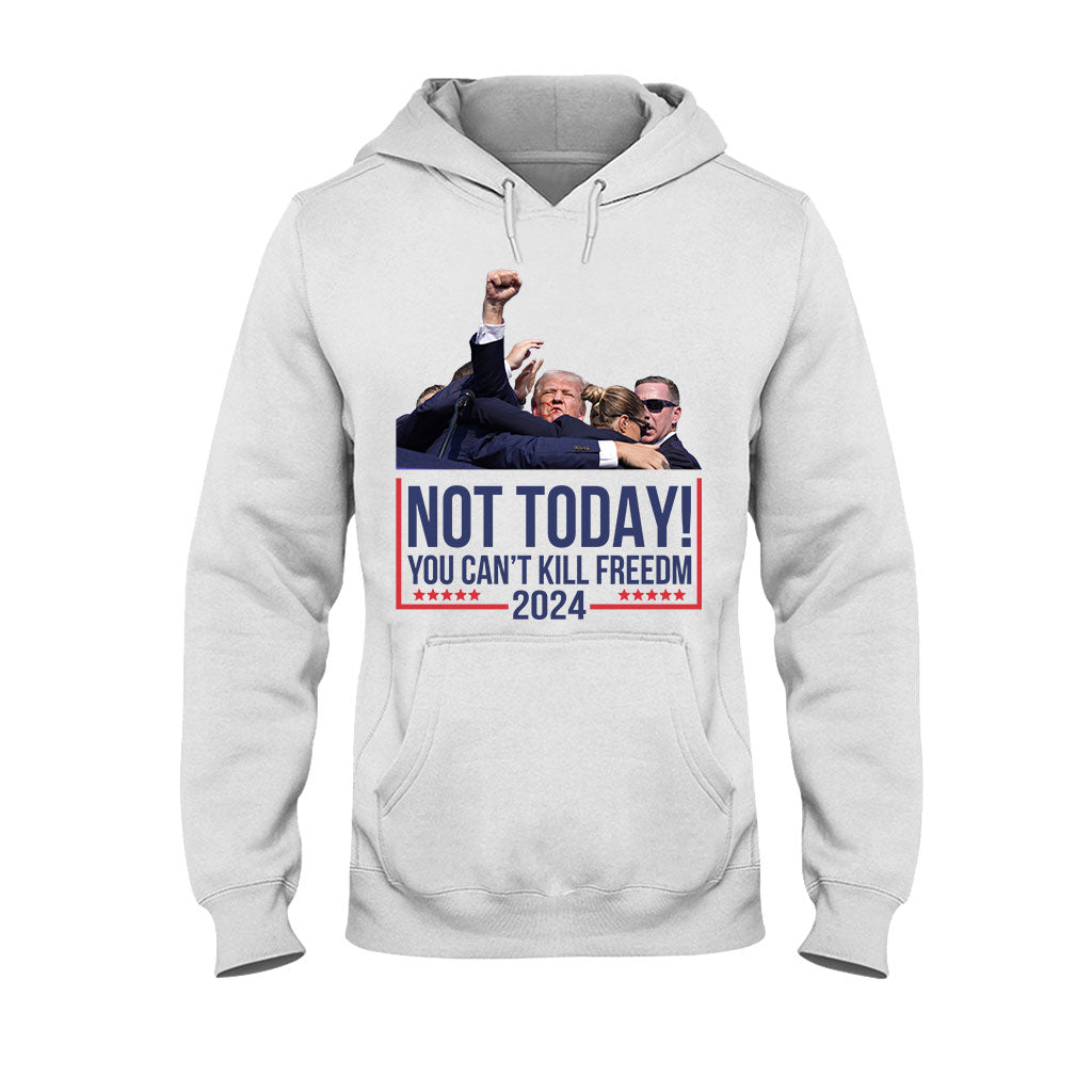T-shirt « Pas aujourd'hui », T-shirt « Ne jamais se rendre », T-shirt « Luttons pour l'Amérique », T-shirt de rallye rétro, T-shirt « Luttons, combattons, combattons »