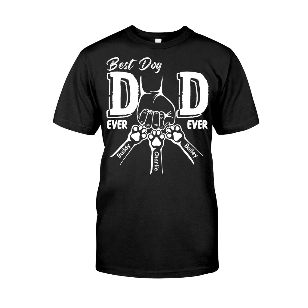 Meilleur papa de chien au monde - T-shirt et sweat à capuche personnalisés pour chien