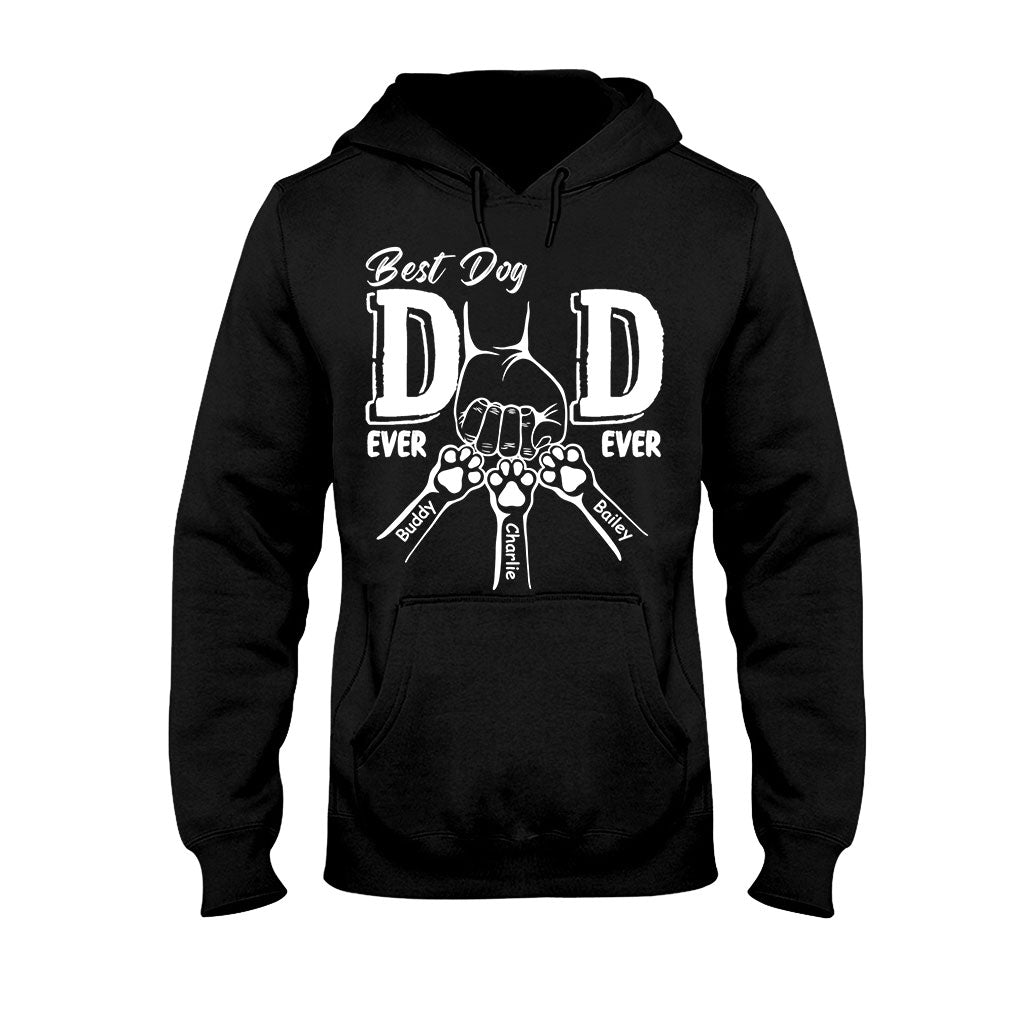 Meilleur papa de chien au monde - T-shirt et sweat à capuche personnalisés pour chien
