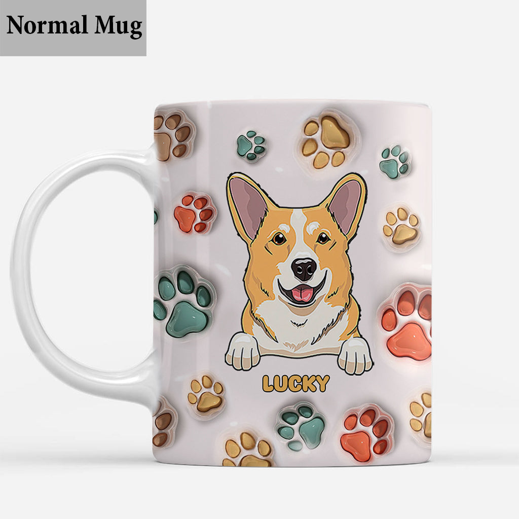 Ich bin mir ziemlich sicher, dass du mir gehörst - Personalisierte Hundetasse