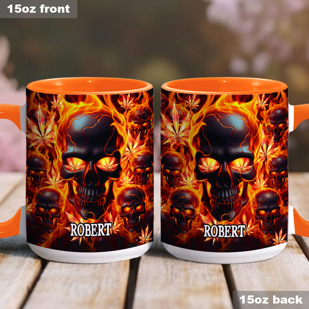 Libérez votre esprit - Mug personnalisé à motif cannabis