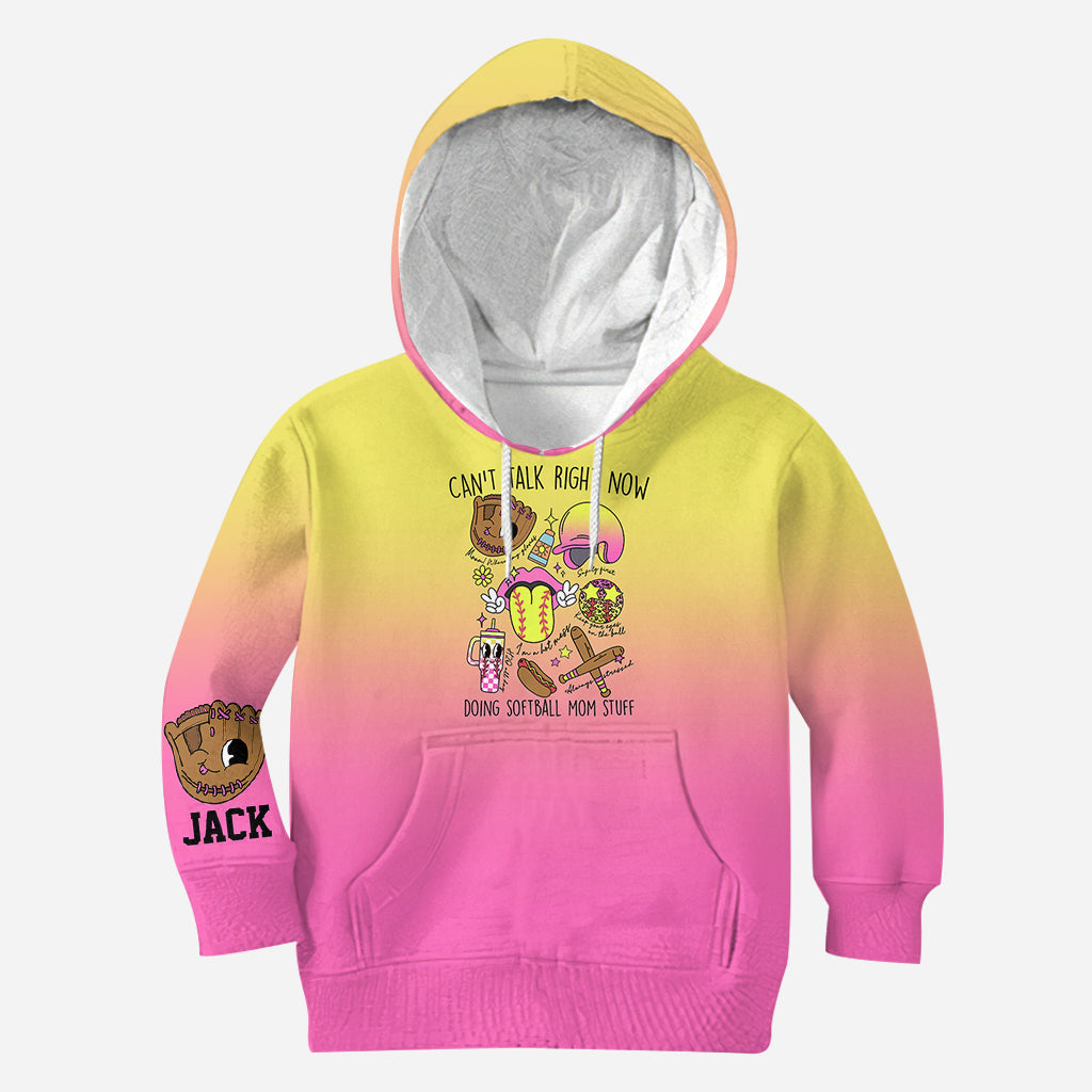 Softball Mom Stuff - Personalized Softball All Over Shirt