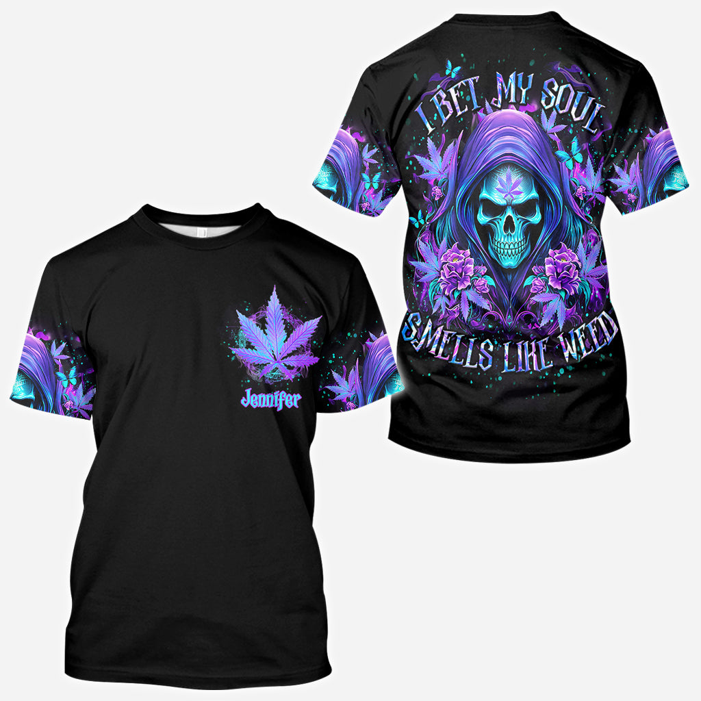 Ich wette meine Seele – Personalisiertes Weed-Over-Shirt