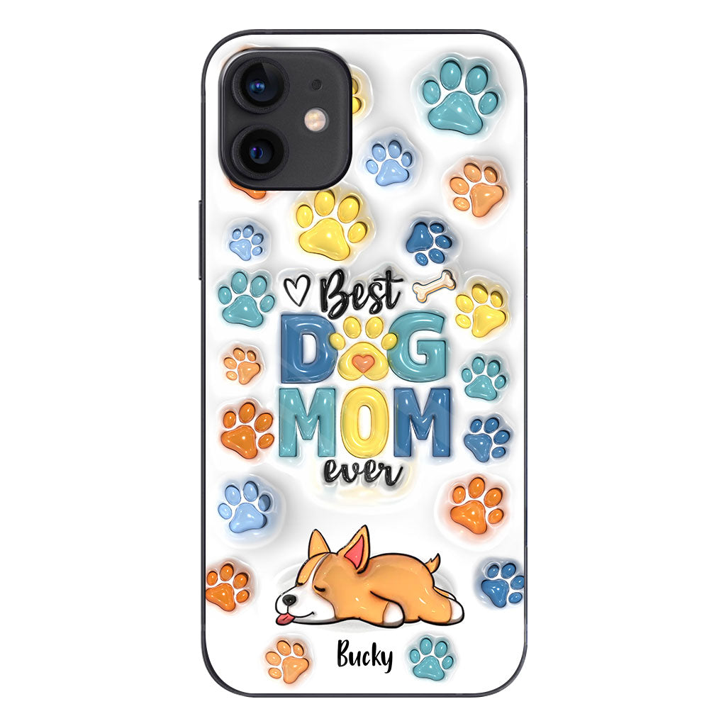 Best Dog Dad/ Mom Ever - Personalized Dog Phone Case