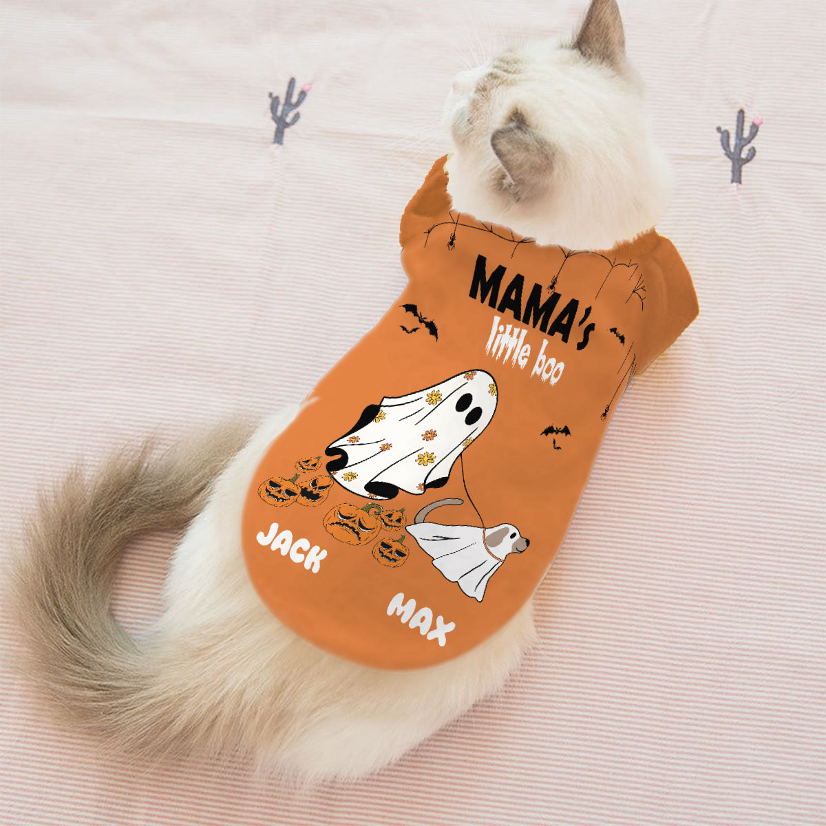 Mama's Little Boo - Personalized Dog Pet Shirt