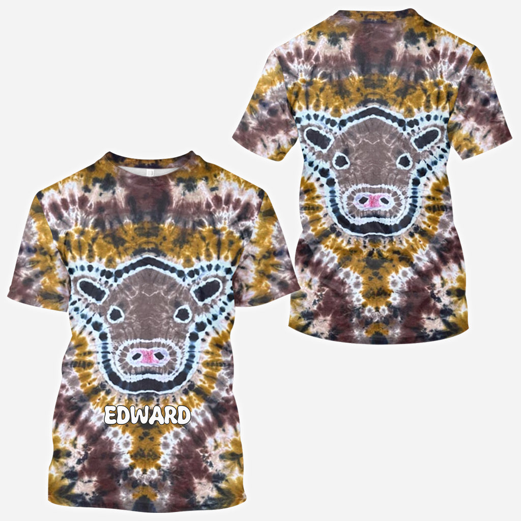 Bunte Kuh - Personalisiertes Kuh-Shirt