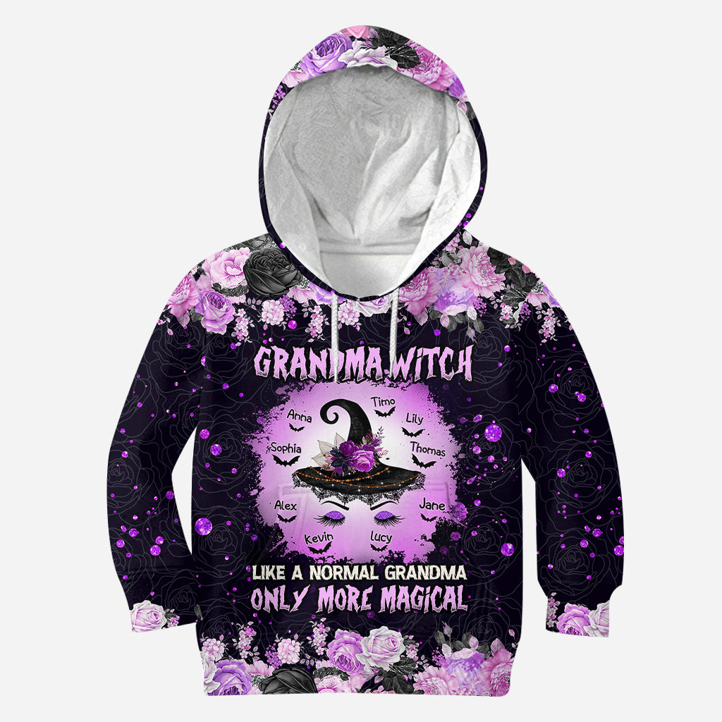 Oma Hexe - Personalisiertes Oma-Allover-Shirt