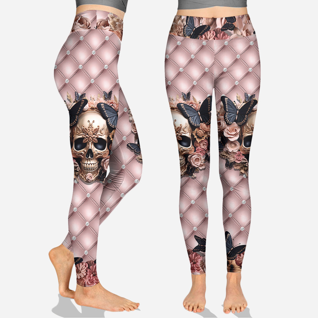 Fck This Fck That Fck You Fck Everything - Personalized Skull Hoodie and Leggings