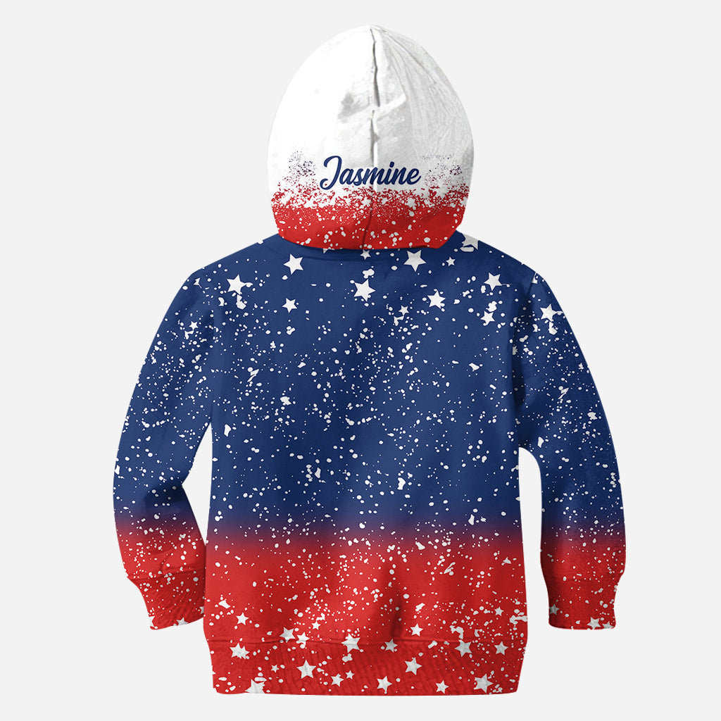 Horse Independence Day Pattern - Personalized Horse All Over Shirt